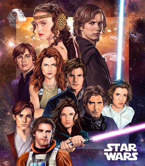 Video explanation (pre episode 9): Star Wars: Expanded Universe Family Tree by Matías de los ...