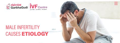 male infertility causes and etiology garbhagudi ivf centre