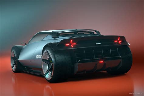 This Lancia Stratos Concept Shows Off A Newer Edgier Car To