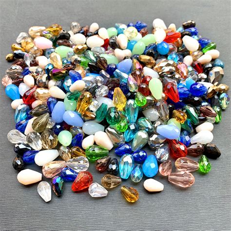 100g Assorted Glass Loose Beads Bulk Mixed Lot Craft Jewelry Diy Making