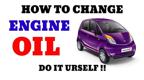 How To Change Engine Oil Of Ur Car Youtube