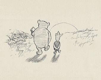 Original winnie the pooh drawings. Classic Winnie The Pooh Drawing at GetDrawings | Free download