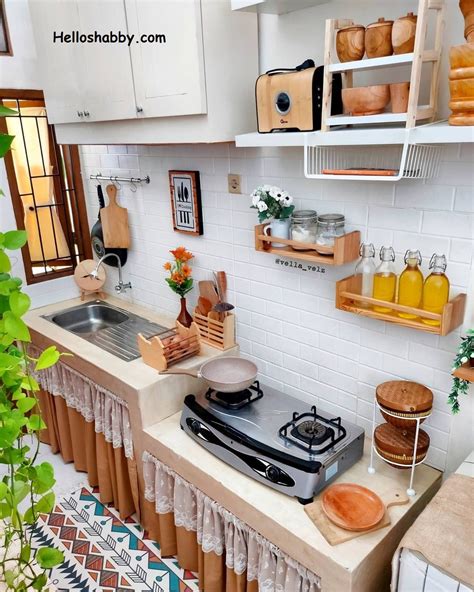 desain dapur minimalis    kecil tapi elegan helloshabbycom