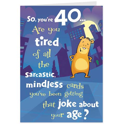 Hilarious 40th Birthday Quotes Quotesgram