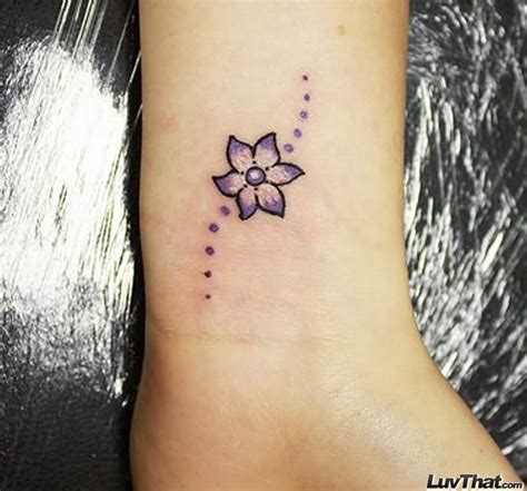 dope small flower wrist tattoos for women download