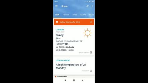 Accuweather By Accuweather Weather App For Android And Ios Youtube