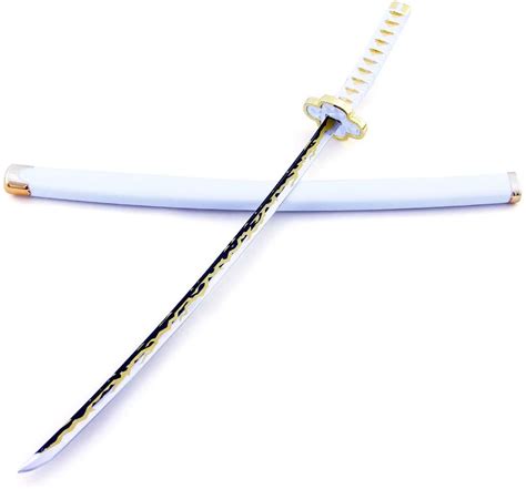 Kimetsu no yaiba nichirin blade tutorials demon slayer (katana). Amazon.com: LONGHE Demon Slayer: Kimetsu no Yaiba Agatsuma Zenitsu Sword Weapon Metal Model ...
