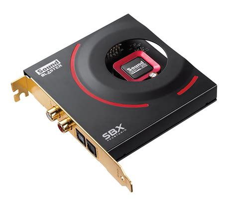 Creative Sound Blaster Zxr Audiophile Gaming Sound Card At Mighty Ape