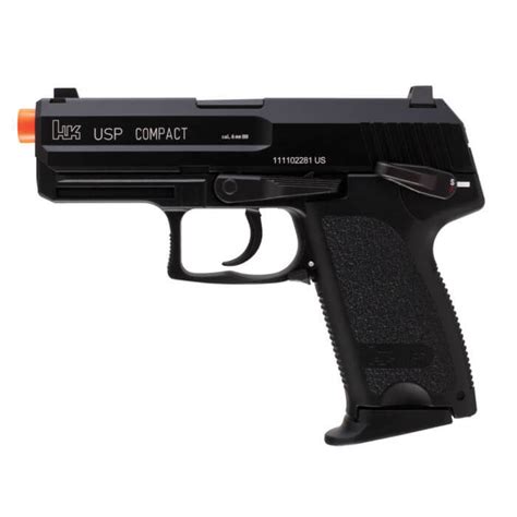 Hk Usp Compact Gbb Airsoft Pistol Black Umarex Usa