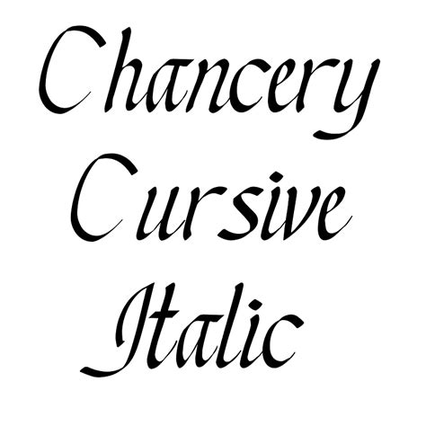 Chancery Cursive Italic Font Free Fonts On Creazilla Creazilla