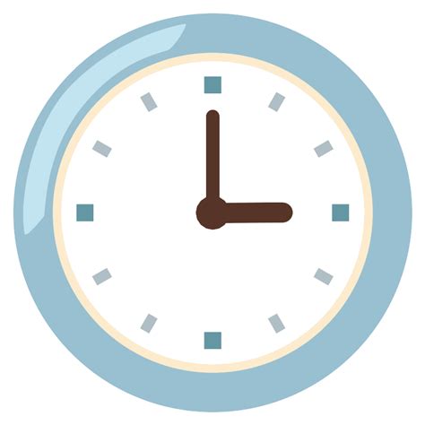 Three Oclock Vector Svg Icon Svg Repo