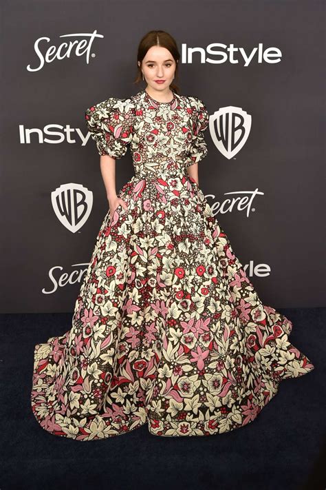 Kaitlyn Dever 2020 InStyle And Warner Bros Golden Globes Party 01