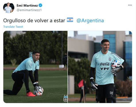 El mensaje del arquero argentino al futbolista colombiano que lo mandó al hospital el futbolista de la selección argentina debió abandonar el campo de juego después de ser golpeado por el defensor yerry mina. El mensaje de Emiliano Martínez mientras se define el ...