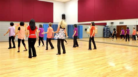 Friday At The Dance Line Dance Dance And Teach In English And 中文 Youtube