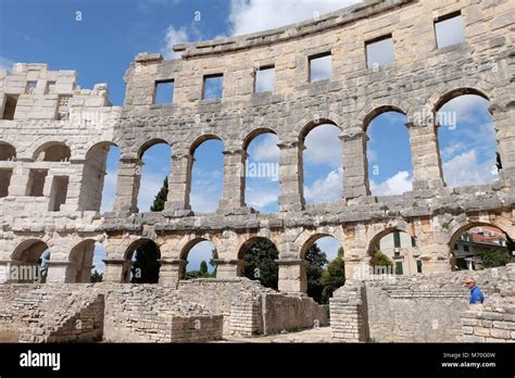 The Pula Arena Is The Name Of The Amphitheatre Located In Pula Croatia
