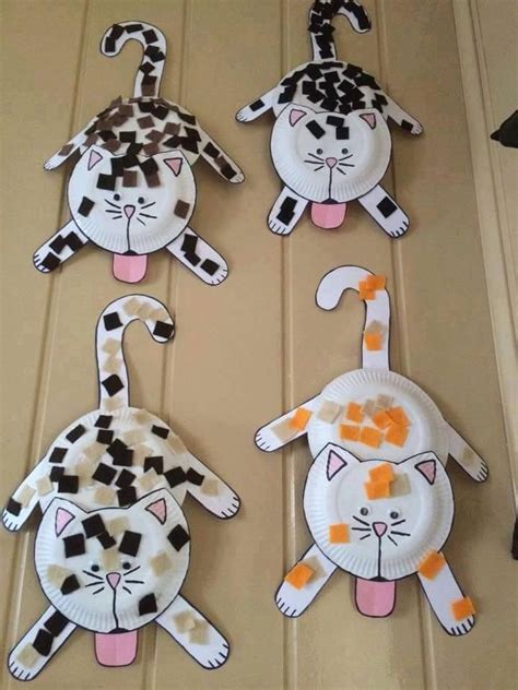 Paper Plate Cat Paper Plate Crafts For Kids Toddler Crafts Crafts