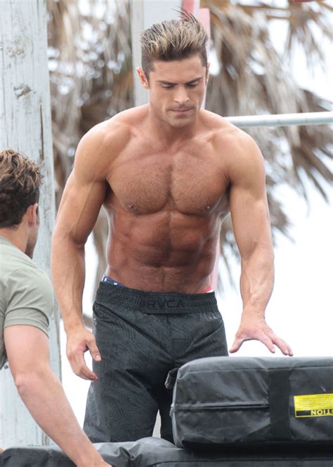 Learn his secret with the zac efron 'baywatch' diet and workout plan. Wet & Wild! Zac Efron's Muscles Get Drenched On 'Baywatch ...