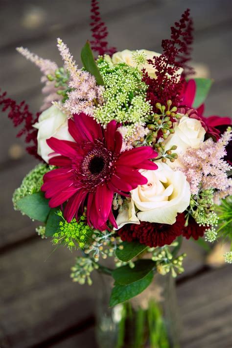 The Brilliant Flowers Were A Mix Of Reds Pinks Greens White Katy