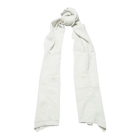 Cream Cashmere Scarf Scottish Cashmere Company