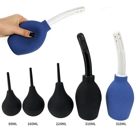 12pc Enema Cleaning Container Vagina And Anal Cleaner Douche Bulb Design Medical Rubber Health
