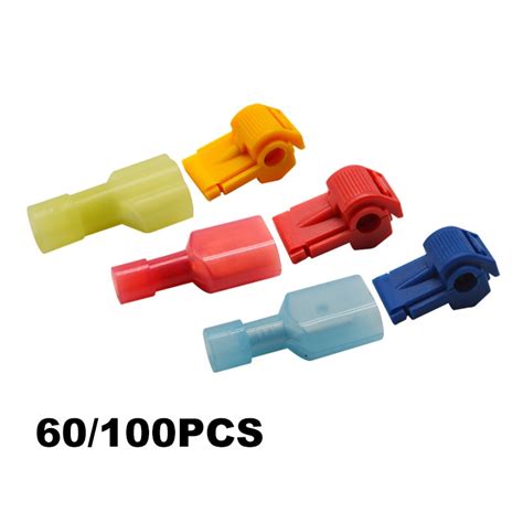 Quick Electrical Cable Connector Lock Terminals Crimp Wire 60