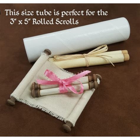 1 12 X 6 Storage And Mailing Tubes Rolled Scroll Invitation Tubes