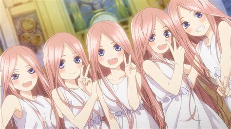 Wallpaper Anime Girls Anime Screenshot 5 Toubun No Hanayome Nakano Itsuki Nakano Ichika