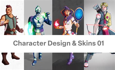 Artstation Character Design And Skins