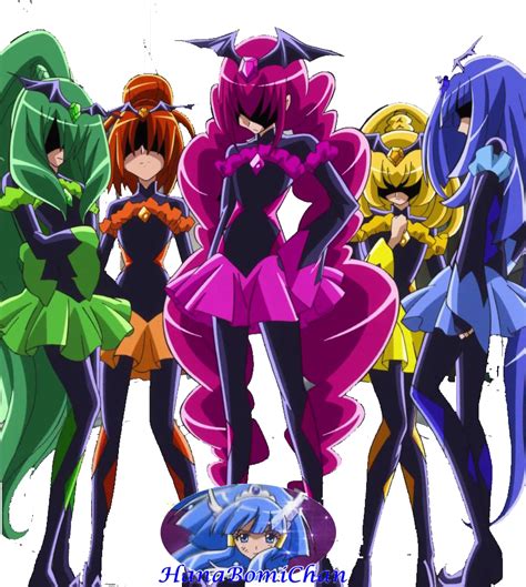 The Glitter Force Dark Transformation Glitter Force Characters