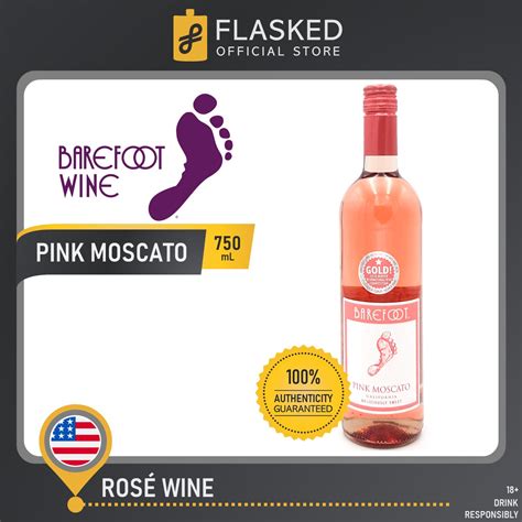 Barefoot Pink Moscato California Rose Wine 750ml Lazada Ph