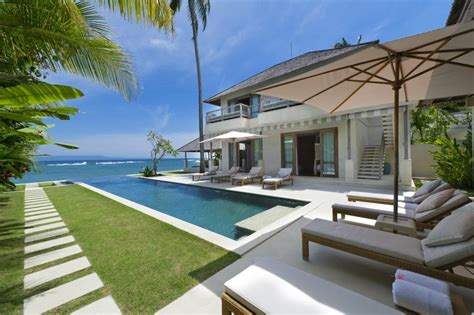 Brace yourself for these holiday retreats will blow your mind! 4 Bedroom Ocean View Villa in Candidasa, Bali - VillaGetaways