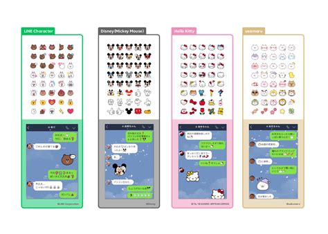 Global Line Emoji Sets Featuring Popular Characters Go On Sale Today