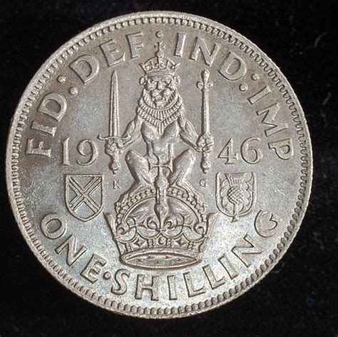 George Vi Shilling 1946 Scottish Coins4all