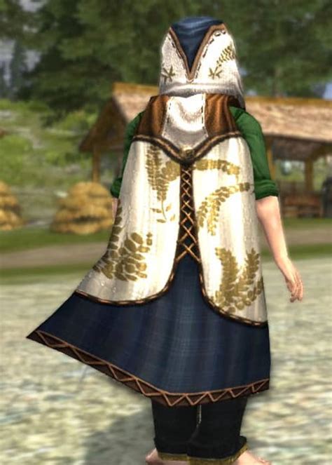Hooded Cloak Of The Harvest Lotro Farmers Faire Cosmetic