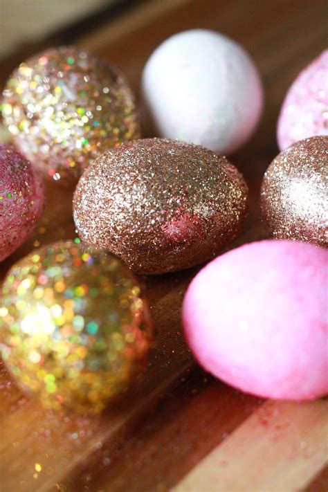 Glitter Easter Eggs Jest Cafe