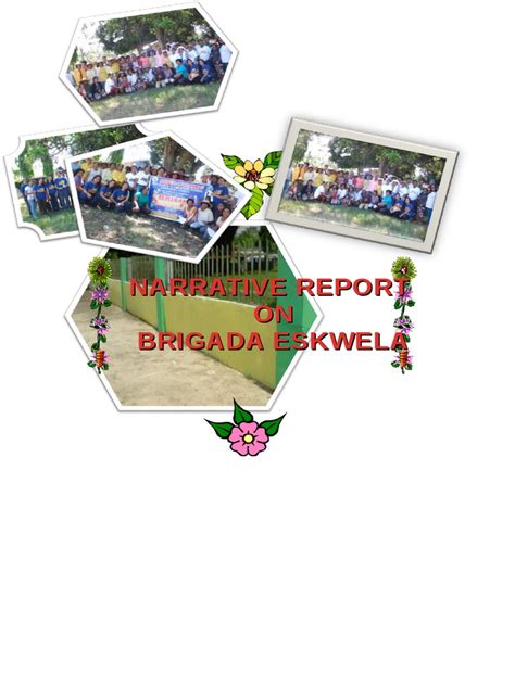 Narrative Report On Brigada Eskwela 2014 Pdf Teaching Pedagogy