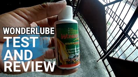Wonderlube Test And Review Youtube