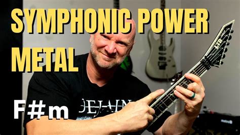 Symphonic Power Metal Riff Lesson In F Sharp Minor Youtube