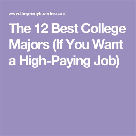 12 College Majors That Pretty Much Guarantee Youll Land A Baller Job