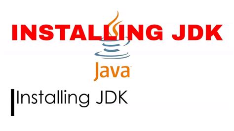 Java Tutorial INSTALLING JDK YouTube