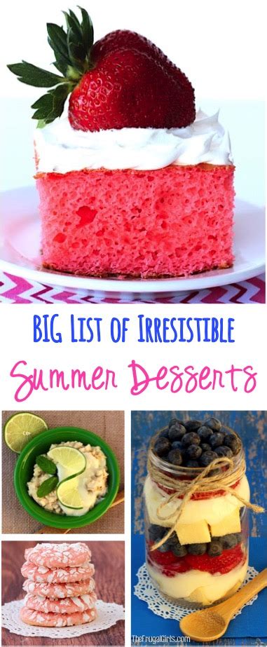 Bonus points for a flavoring like rose water. 45 Summer Dessert Recipes for a Crowd! {Insanely Easy ...