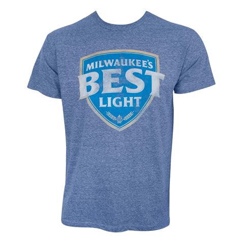 Milwaukee's Best Light Men's Blue T-Shirt
