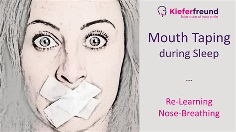 Mouth Taping During Sleep Re Learn Nose Breathing YouTube