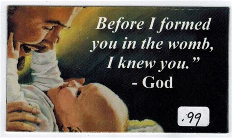 Buy Before I Formed You In The Womb I Knew You God Magnet
