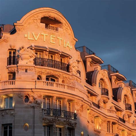 Luxury Hotel Paris Hotel Lutetia