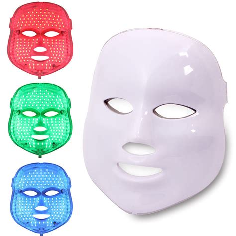 Wholesale 3 Color Led Mask Facial Colorful Light Therapy Led Mask Led