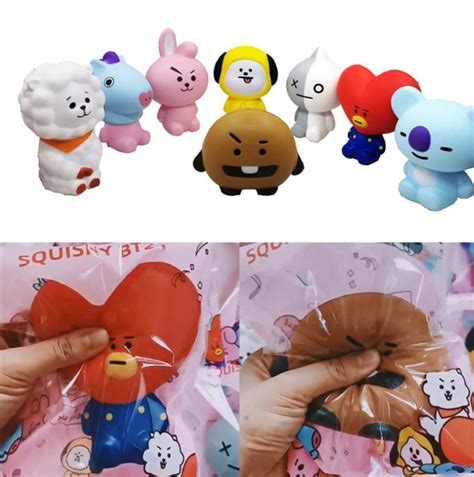 Pre Order Bts Bt21 Squishies Hobbies And Toys Toys And Games On Carousell