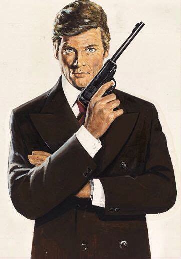 Roger Moore As 007 James Bond Movie Posters James Bond Movies Bond
