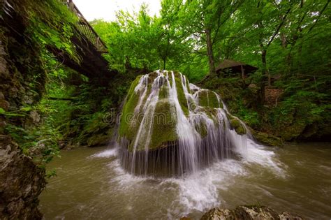 Bigar Waterfall In Romania One Of The Most Beautiful Waterfalls In The Country Stock Photo