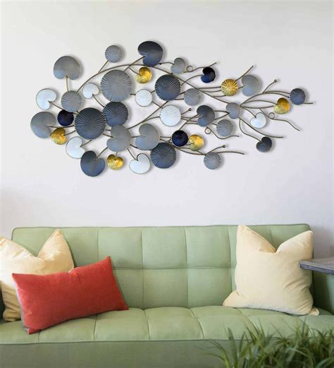Buy Iron Abstract Wall Art In Grey By Craftter Online Abstract Metal Art Metal Wall Art